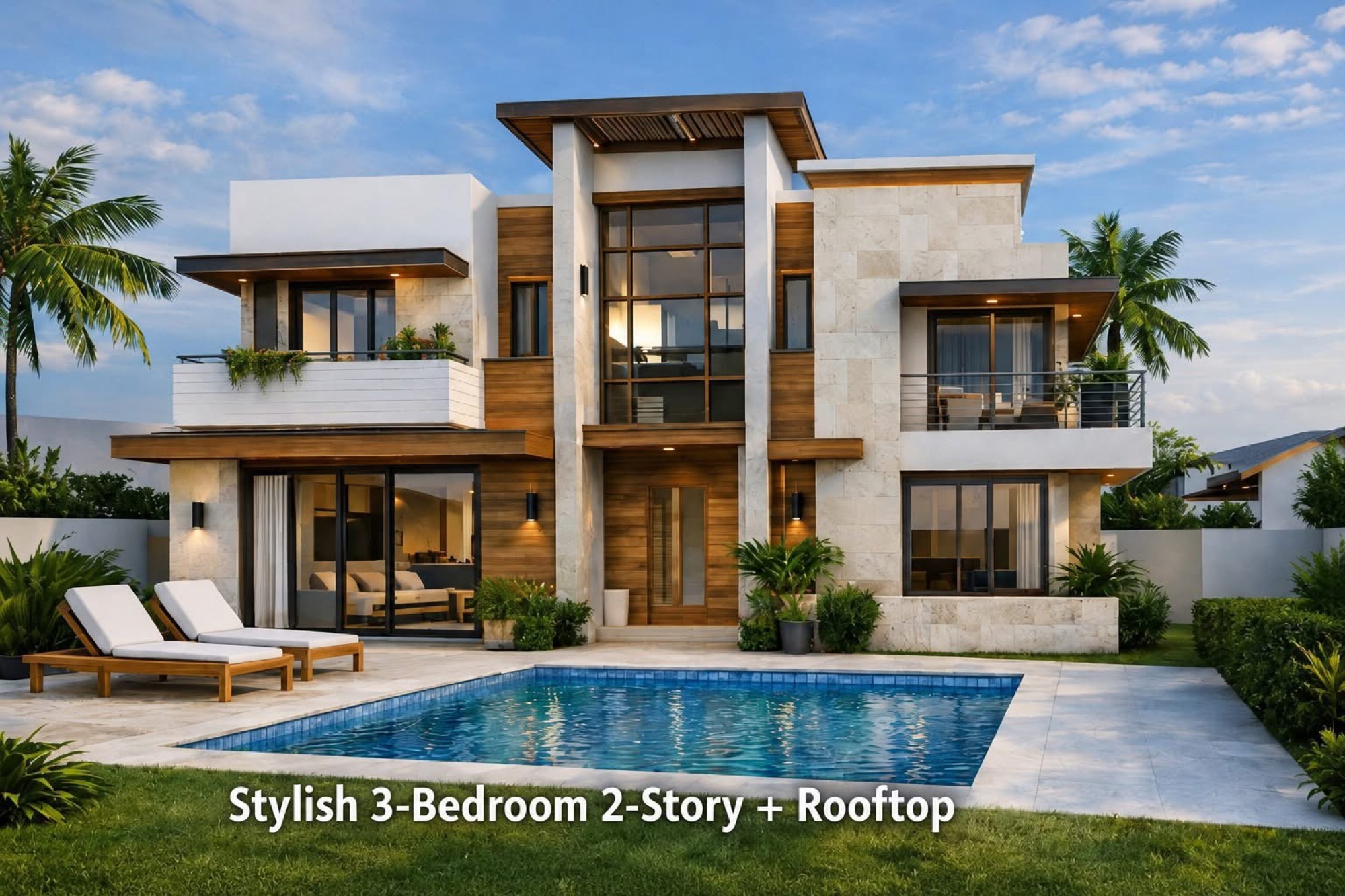 Signature rooftop home