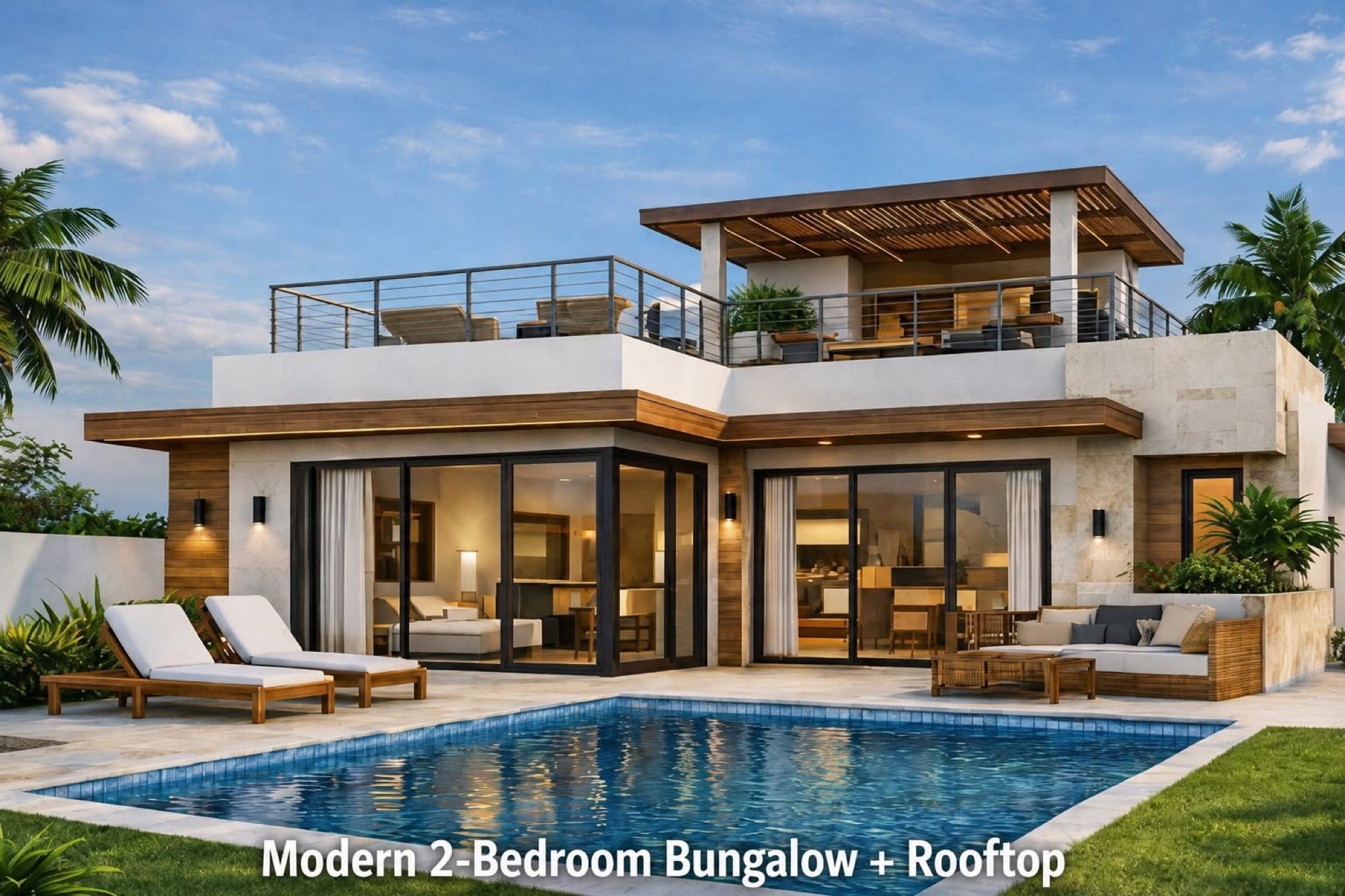 Custom family villa
