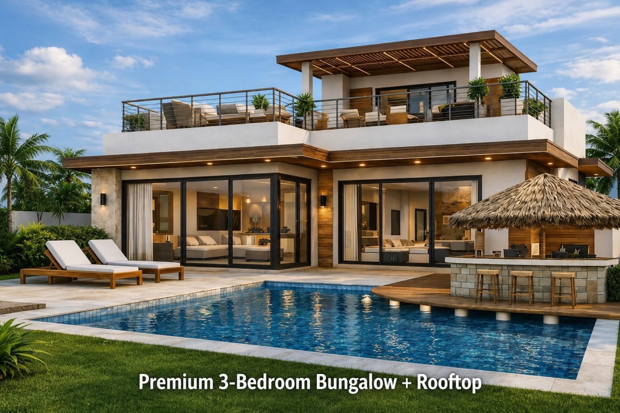 Luxury rental villa